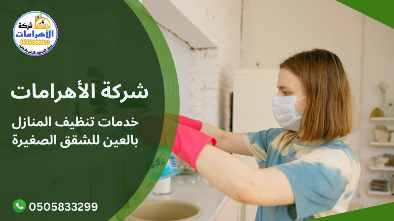 خدمات تنظيف المنازل بالعين للشقق الصغيرة خدمات تنظيف المنازل بالعين للشقق الصغيرة