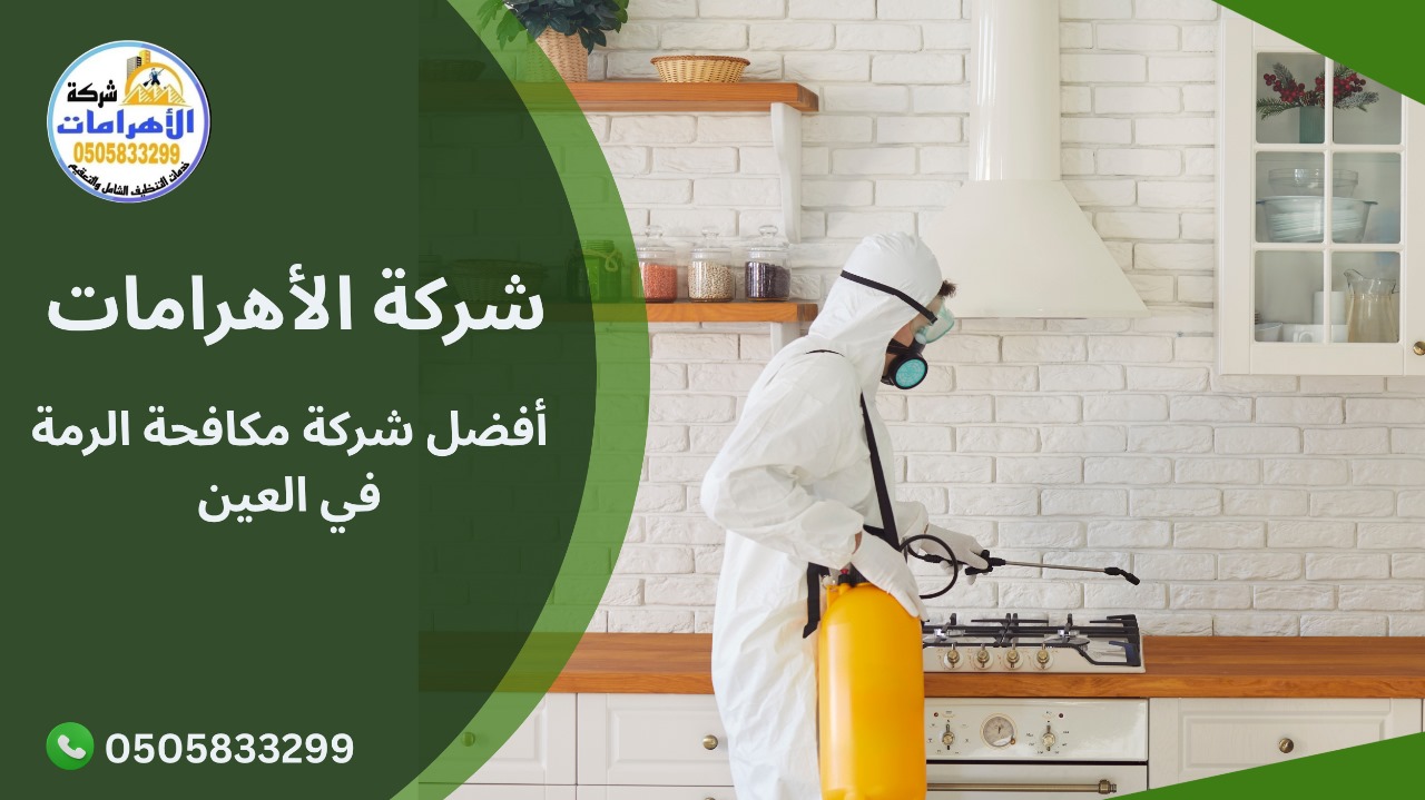 أفضل شركة مكافحة الرمة في العين
