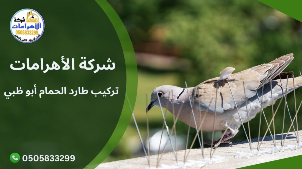  تركيب طارد الحمام أبوظبي