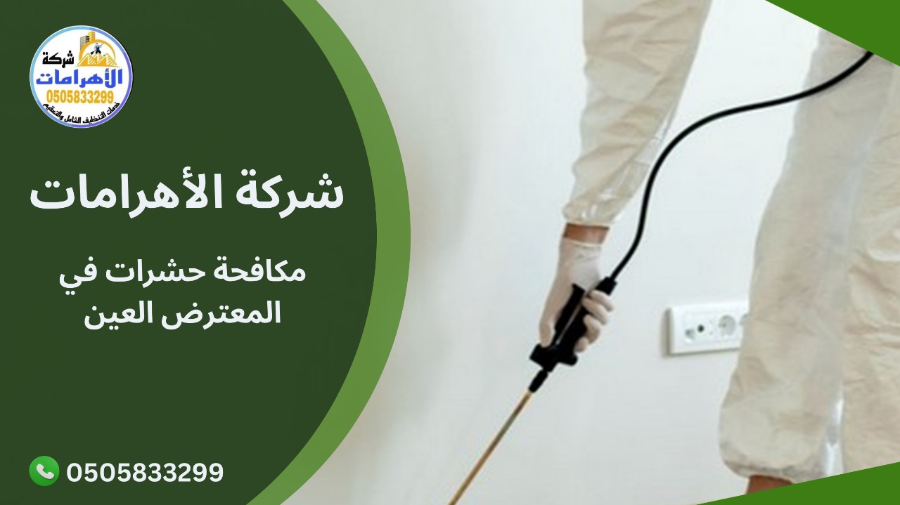 مكافحة حشرات في المعترض العين